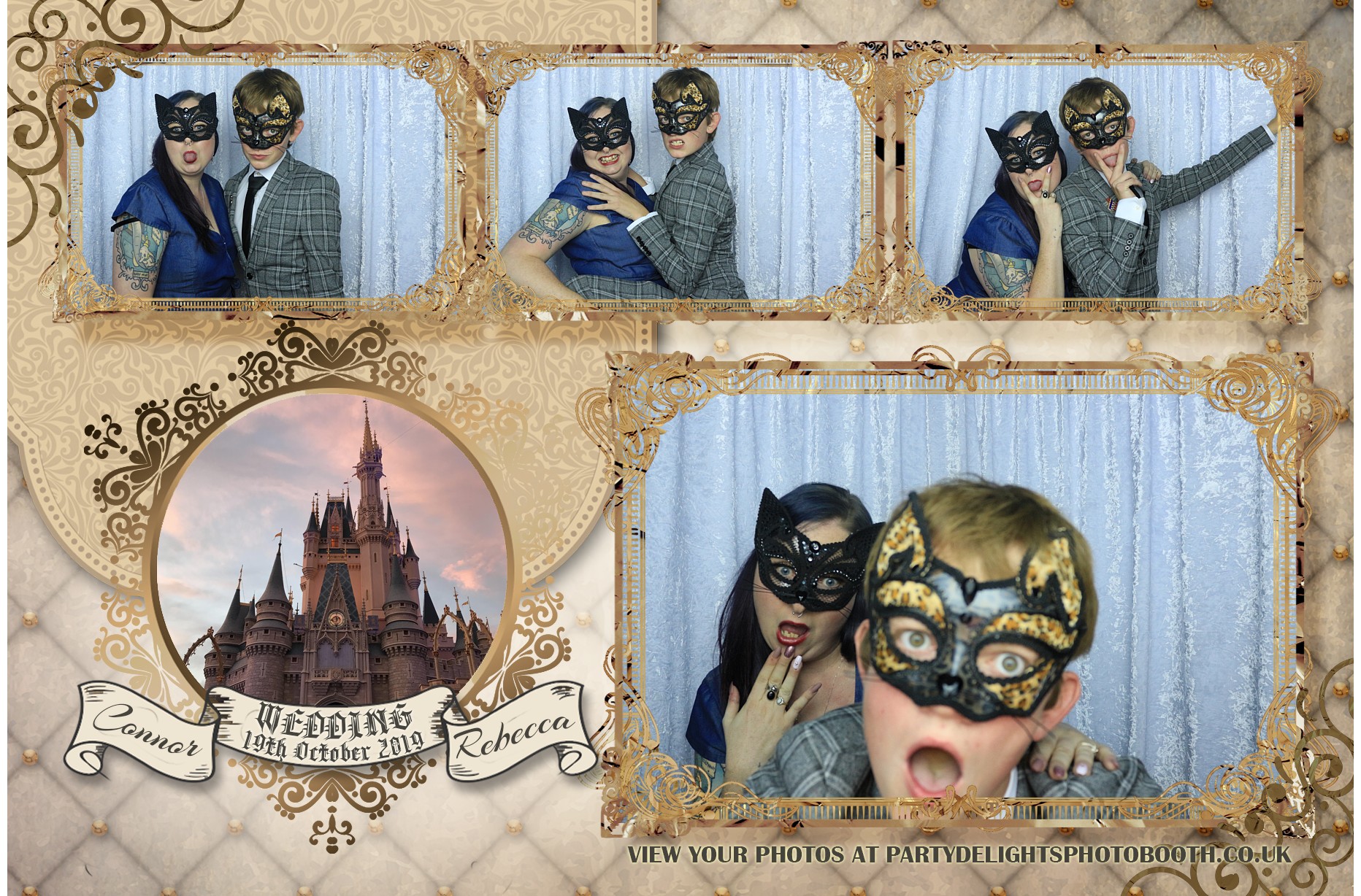 Connor and Rebecca’s Wedding - Prints | View more photos from the event at gallery.partydelightsphotobooth.co.uk/u/PartyDelightsPhotoBooth/Connor-and-Rebecca’s-Wedding-Prints